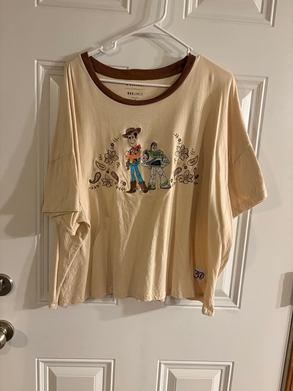 Toy Story Box Lunch Embroidered Tshirt size 4 Plus (4X)
